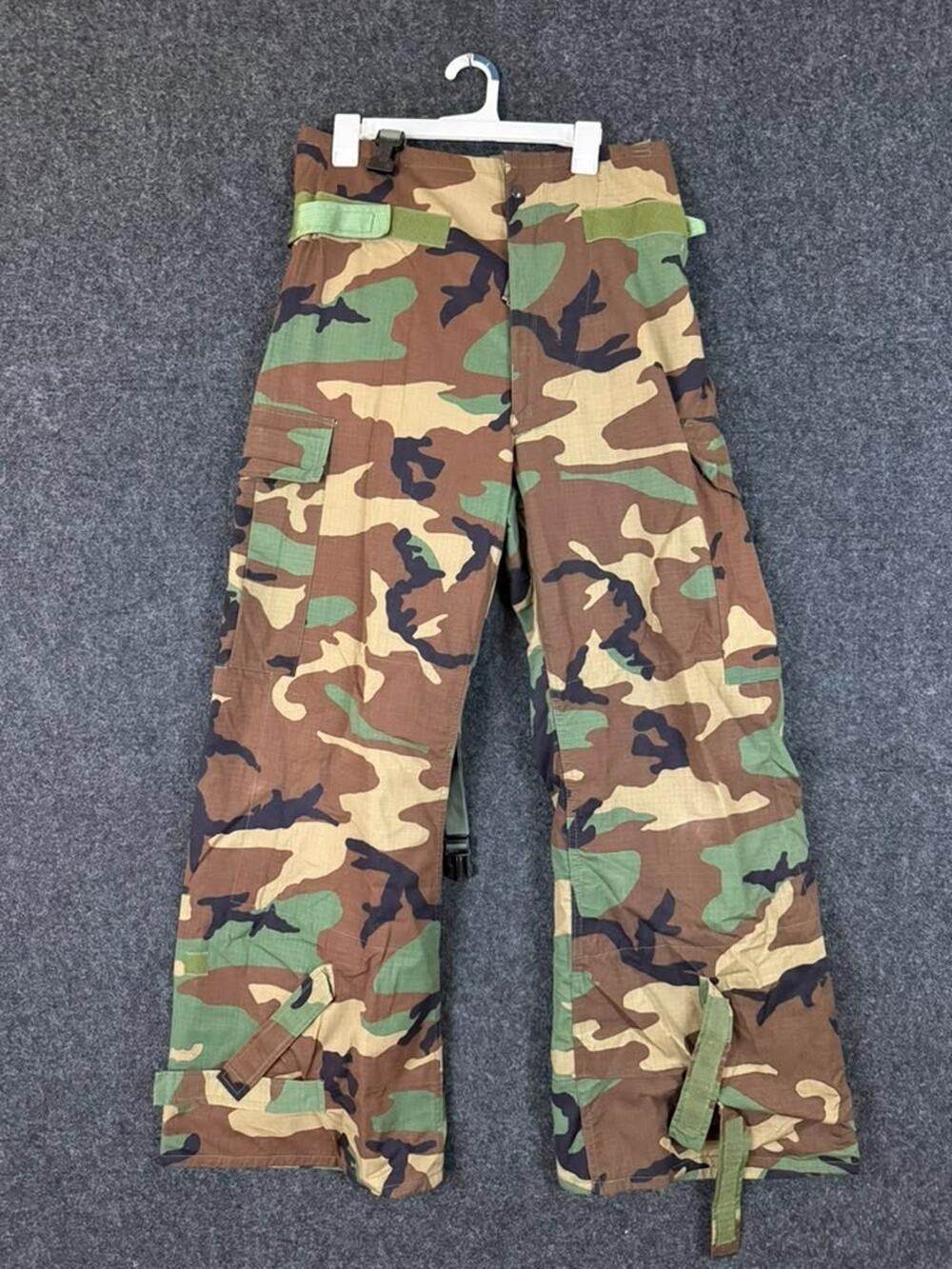 USGI Chemical Protective Overgarment Pants M/R Woodland Camo Military